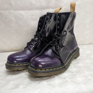 Dr. Martens Purple Vegan Boots